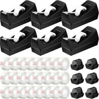 Yahenda 6 Pack Desktop Tape Dispenser Non Skid Base by Yahenda