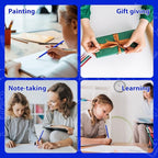 sqzrmdcg 36 PCS Blue Colored Pencils, Pre-sharpened Professional Wooden Art - Image 7