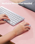 YSAGi Leather Desk Protector, Office Mat, Large Mouse Mat, Non-Slip PU Leather - Image 3