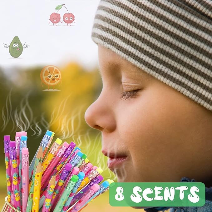 Leinuosen 30 Pcs Scented Pencils Bulk - Image 4