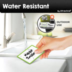 Attractivia Dry Erase Magnetic Labels 3.7 x 2.8 in, Color Borders, Medium Dry - Image 8