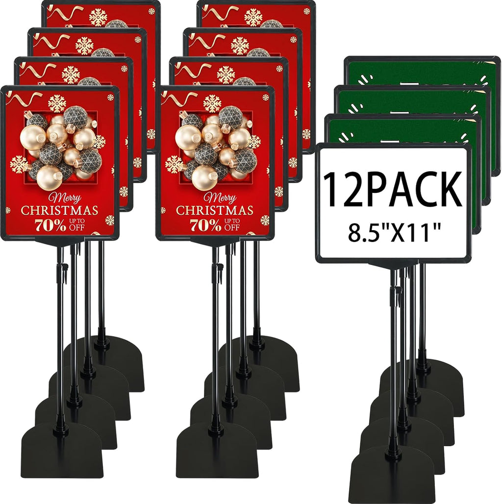 Sign Holder, 8.5 x 11 Inch Sign Stand