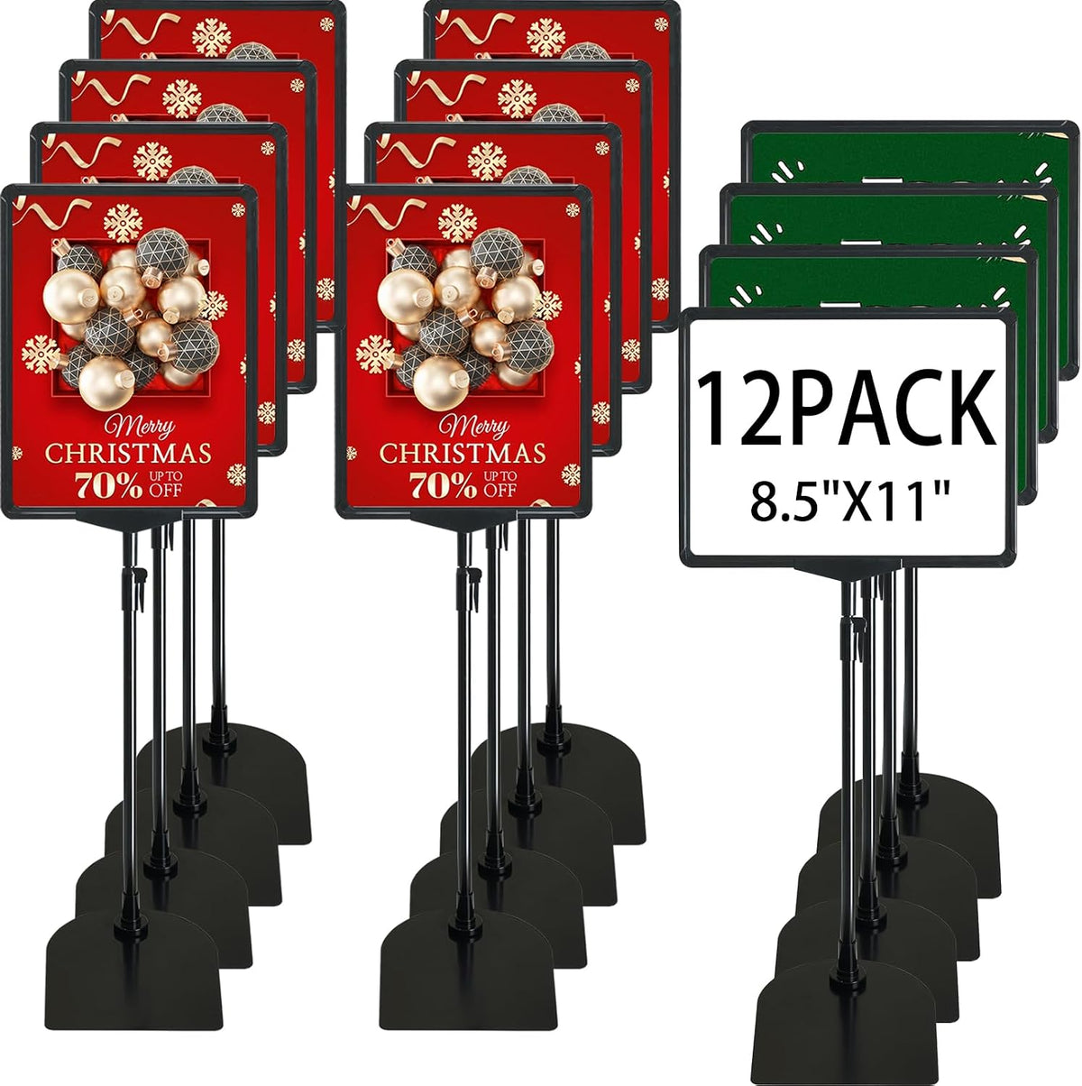 Sign Holder, 8.5 x 11 Inch Sign Stand
