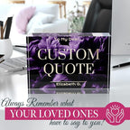 Custom Acrylic Sign Personalized, Custom Desk Name Plate, 18 Styles, - Image 5