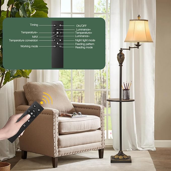 Traditional LED Floor Lamp - Image 5