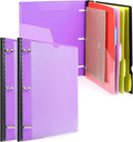 WOT I Telescoping Project Organizer 2-Pack, Refillable 3 Ring Binder by WOTI