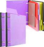 WOT I Telescoping Project Organizer 2-Pack, Refillable 3 Ring Binder by WOTI
