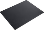 Black Leather 24" x 19" Desk Mat Without Rails - Image 4