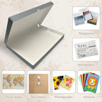 Golden State Art, Archival Folio Storage Box 13x19, Clamshell Design - Image 6