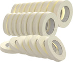 SWRT Masking Tape 1 inch x 55 Yards x 24 Rolls, Adhesive Painting Tape Bulk