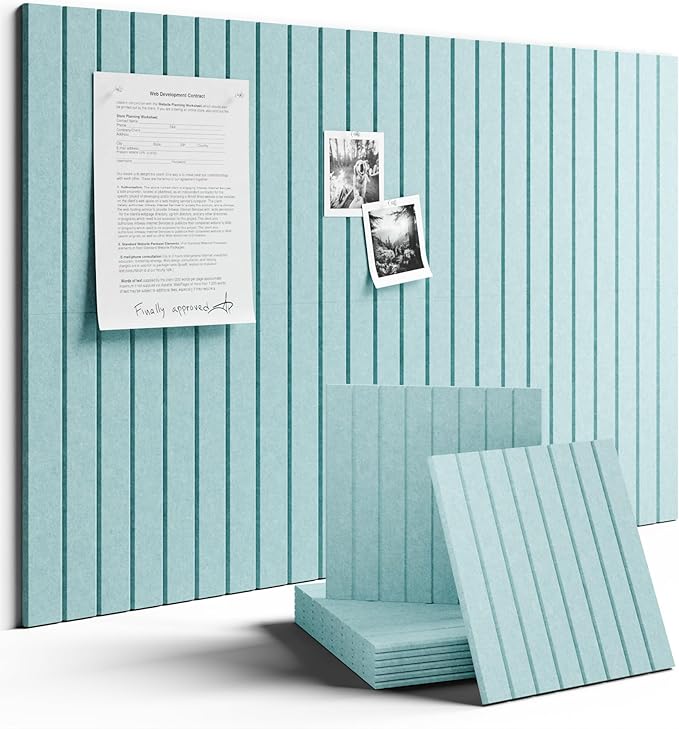 Large Felt Bulletin Board 36"x24" Cork Board Alternative by FLUXYNARA