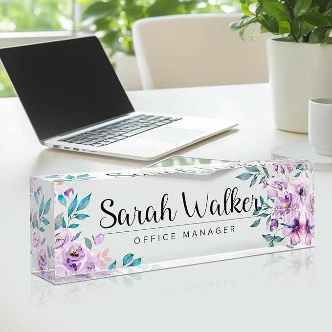 Custom Name Plate for Desk - Image 7