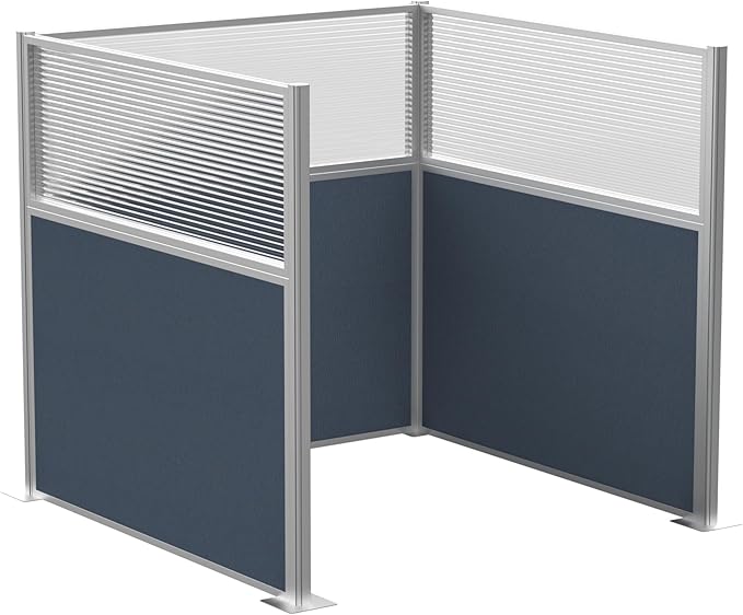 Versare Hush Panel Cubicle Kit | Workstation Partition Walls | Sound Dampening by VERSARE