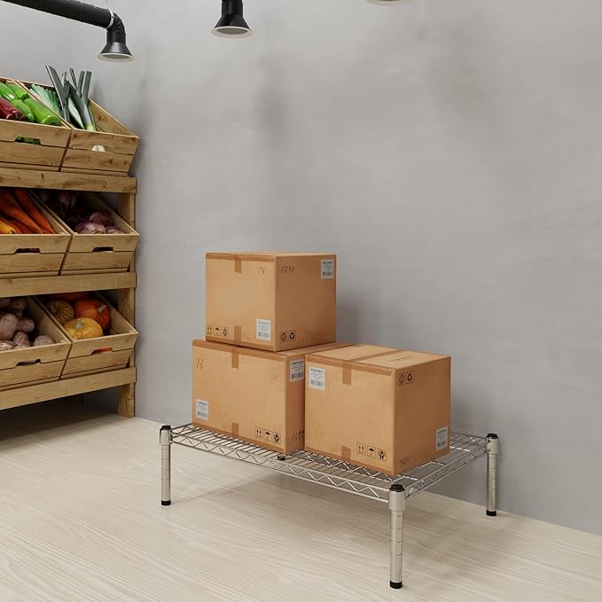 Regal Altair 21" Deep x 30" Wide x 8" Height Wire Shelving Kit | 1-Tier | NSF - Image 2