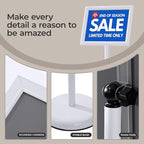 YIYO sign stand，floor sign holder poster stand heavy duty pedestal signage stand - Image 2