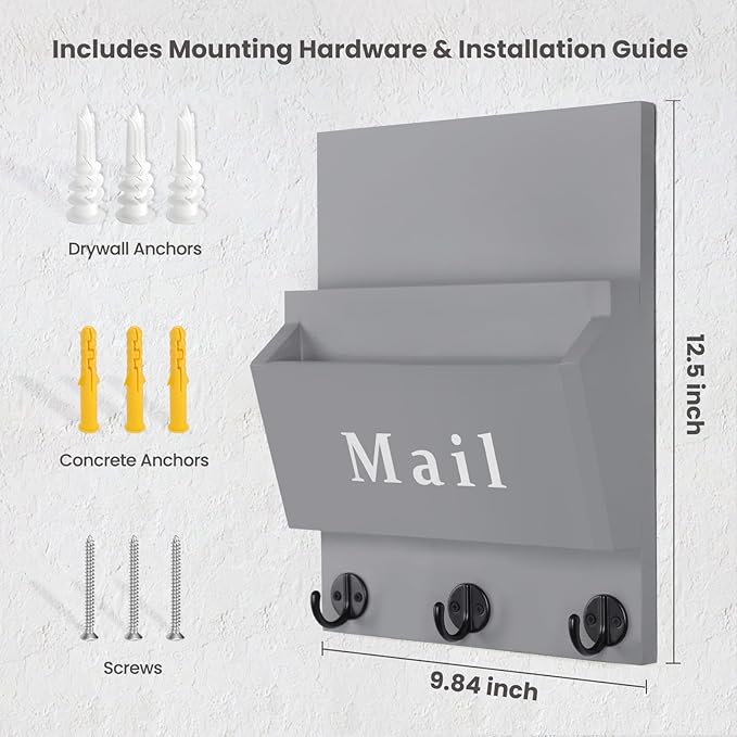 Lucundm Mail and Key Holder - Image 7