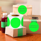 3 Inch Round Color Coding Labels - Image 6