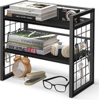 ELITEROO Desk Shelf Organizer, 2 Tier Desktop Bookshelf by ELITEROO