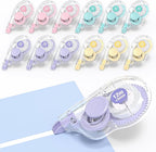 Four Candies White Correction Tape, 39.4 Feet, 12 Pack Easy to Use Applicator by FourCandies