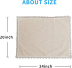 MINJIATEX Couch arm Covers, Non-Slip lace Sofa arm Covers Set of 2 Washable - Image 7