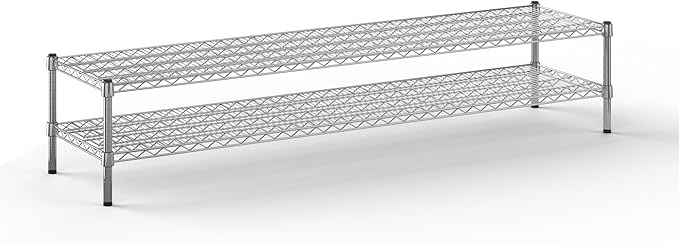 Regal Altair 18" Deep x 72" Wide x 14" Height Wire Shelving Kit | 2-Tier | NSF by Regal+Altair
