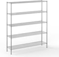 Regal Altair 18" Deep x 72" Wide x 86" Height Wire Shelving Kit | 5-Tier | NSF by Regal+Altair