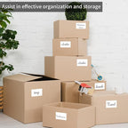 STARLIBOO Removable Colored Labels Stickers, 3X5 Inch Removable Large Label - Image 6