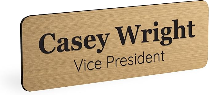ExcelMark Custom Name Tag by ExcelMark