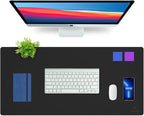 K KNODEL Desk Mat, Dual-Sided Office Desk Pad, Waterproof Desk Mat by K+KNODEL