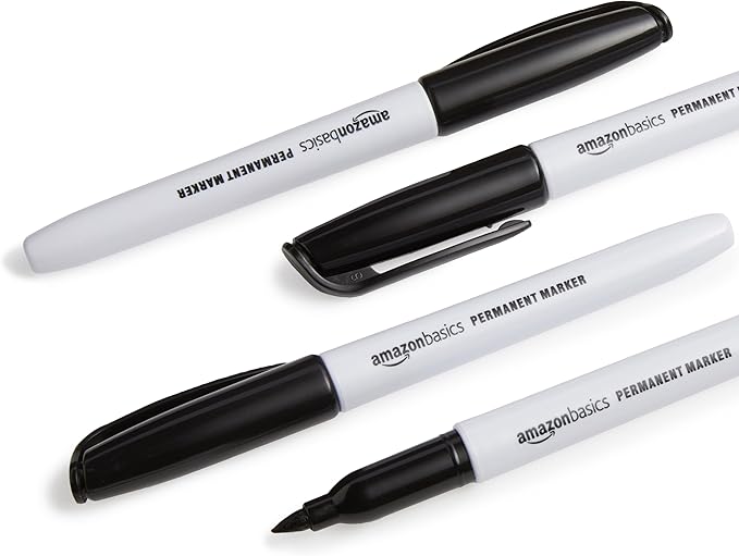 Amazon Basics Fine Tip Point Permanent Markers - Image 5