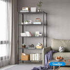 Guan River 5-Shelf Adjustable Metal Shelf Wire Shelving Unit Storage Rack - Image 2
