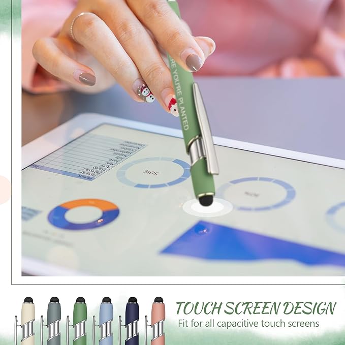 Zonon 12 Pcs Inspirational Pens Bulk Funny Ballpoint Pen - Image 5