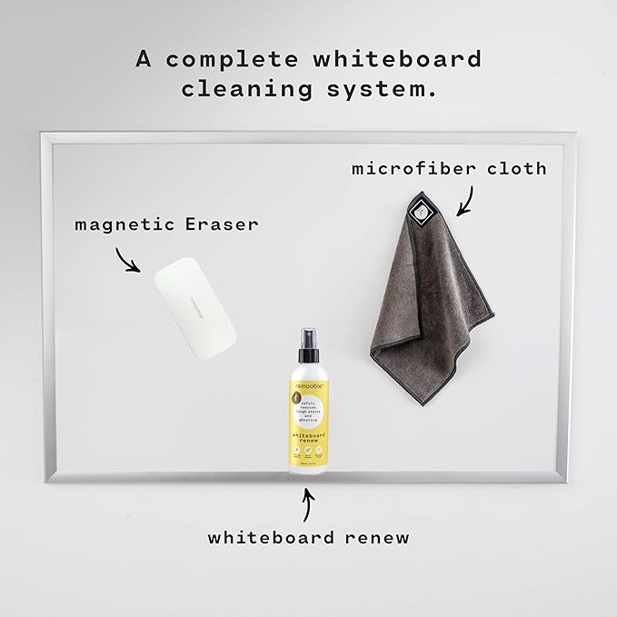 Remooble Dry Erase Whiteboard Cleaner Spray - Image 5