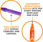 BIC Gelocity Quick Dry Assorted Colors Gel Pens, Medium Point, 3-Count Pack - Image 6