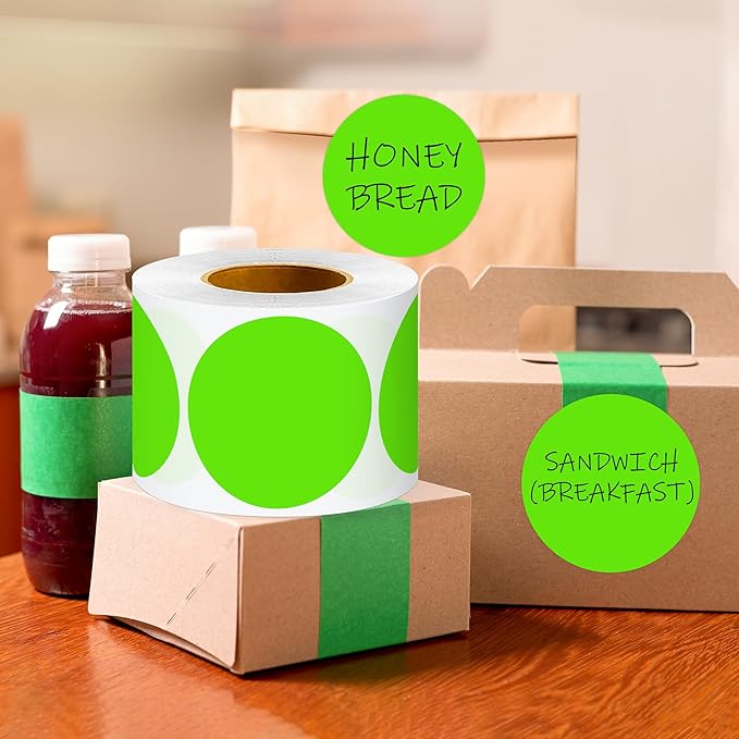 3 Inch Round Color Coding Labels - Image 6