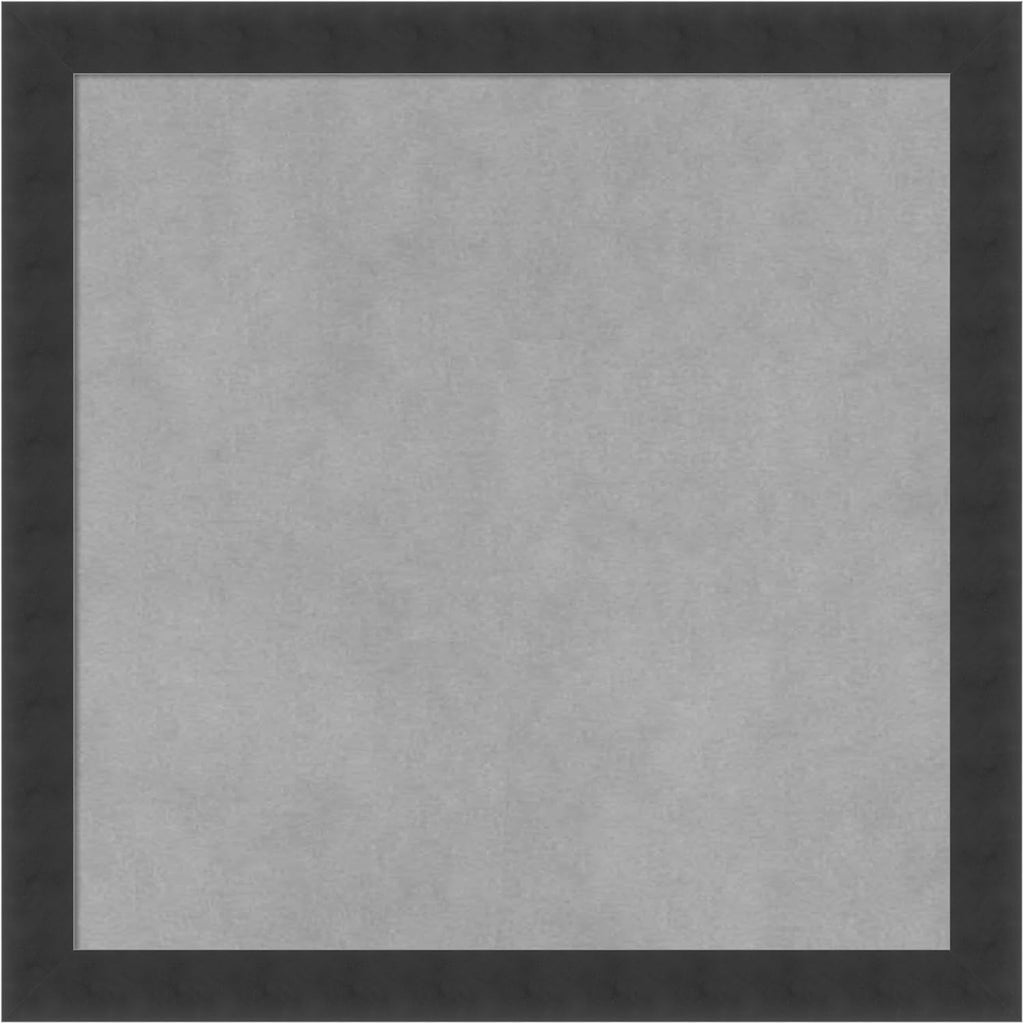 Amanti Art Black Framed Magnetic Board 18x18 Small Vision Board