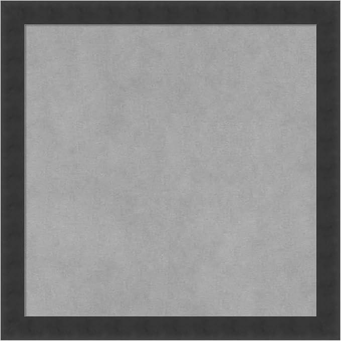 Amanti Art Black Framed Magnetic Board 18x18 Small Vision Board by AmantiArt