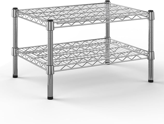 Regal Altair 18" Deep x 24" Wide x 14" Height Wire Shelving Kit | 2-Tier | NSF by Regal+Altair