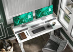 Claiks Standing Desk with Drawers, Stand Up Electric Standing Desk Adjustable - Image 2