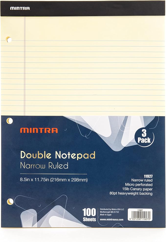 Mintra Office Legal Pads, 8.5in x 11in) - Image 5