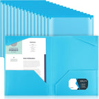 Henoyso 36 Pcs Plastic Folders by Henoyso