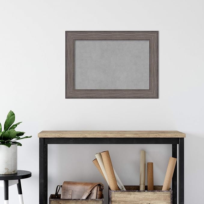 Amanti Art Grey Framed Magnetic Board 21x29 Medium Vision Board - Image 6