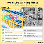 SummerBrite 24-Pack Smart NFC Cable Labels - Image 3