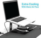BLACK+DECKER Laptop Stand for Computer Desk, Ergonomic Laptop Stand for Desk - Image 4