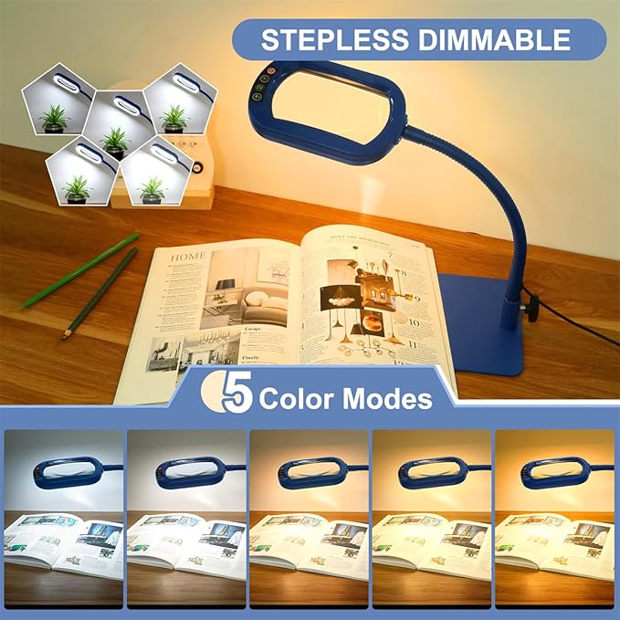 Veemagni 10X Rectangle Magnifying Glass - Image 3