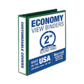 Samsill 2 Inch 3 Ring Binder, Made in USA, Economy Round Ring, 425 Sheet by Samsill