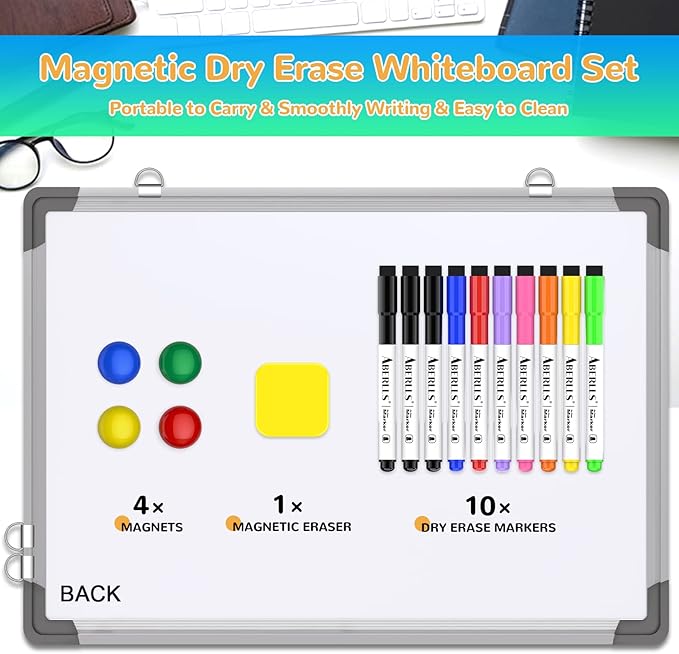 Small Weekly Calendar Dry Erase Whiteboard - Image 2