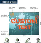 Custom Sign, Custom Street Sign, 11 Font Colors, 13 Font Styles, 4 Hole Options - Image 6