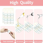 STARLIBOO Removable Labels, Removable Colored Labels Stickers, Self-Adhesive - Image 4