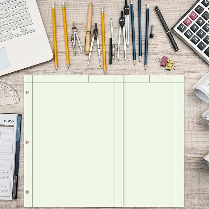 Seajan 2 Pcs Engineering Paper Notebook Engineering Computation Pad 8.5 x 11 - Image 4